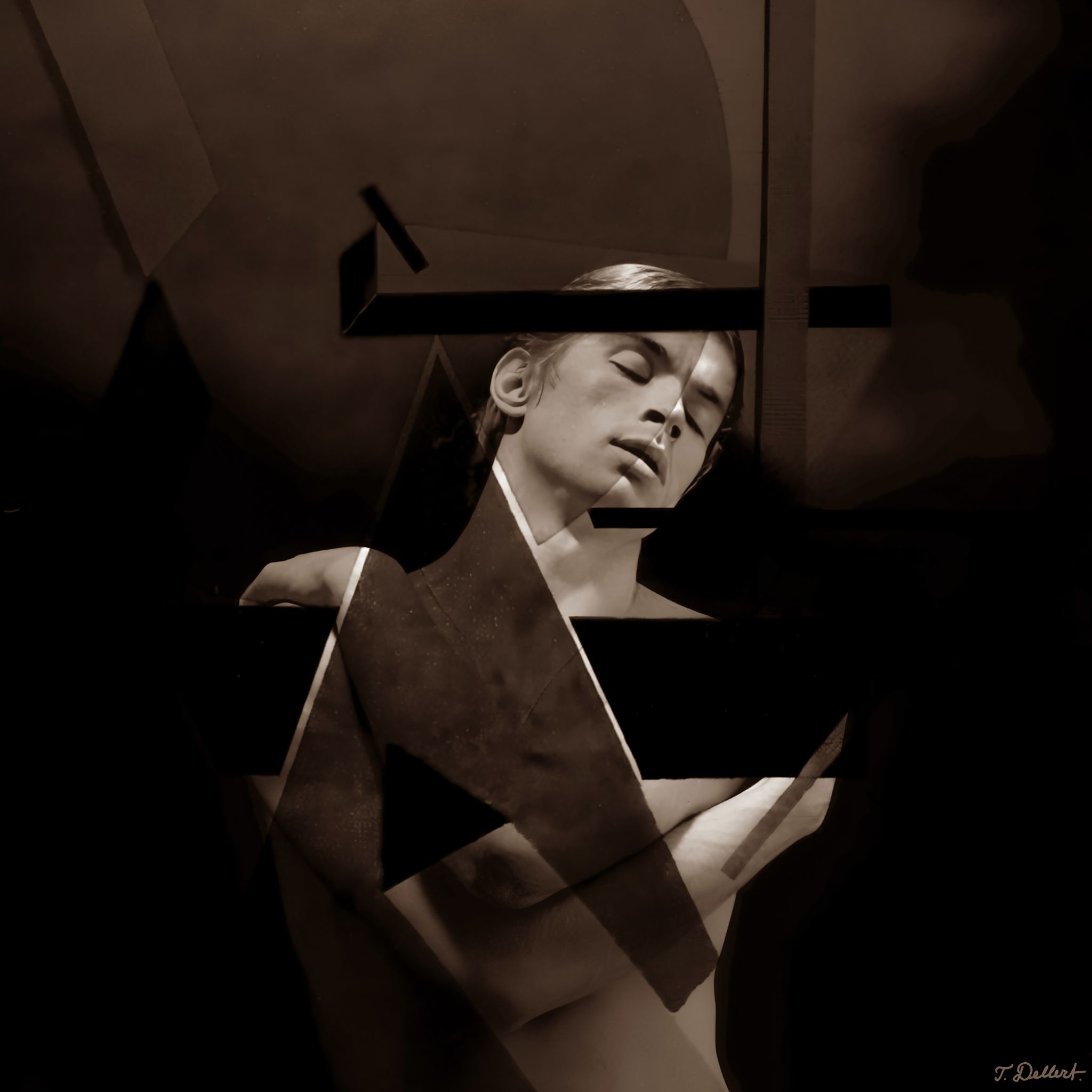 SMALL.  Rudolf Nureyev  and  Malevich  2